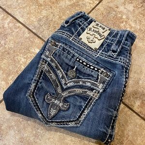 Men’s rock revival jeans